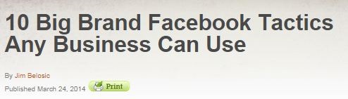 Big Brand Facebook